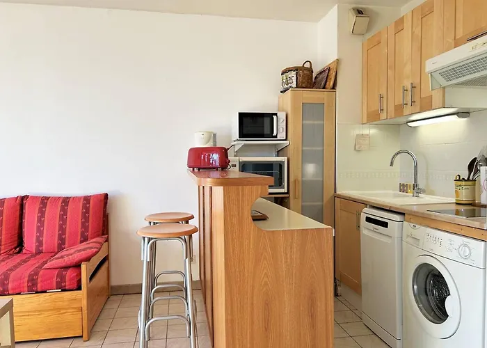 Studio Climatise Avec Terrasse Et Parking Au Centre Du Lavandou - Fr-1-251-202